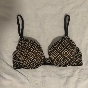 Pink by Victoria’s Secret black and white bra